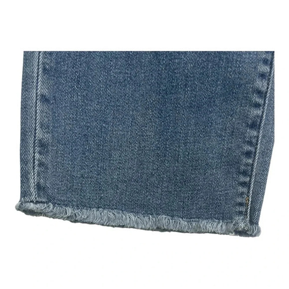 Universal Thread Distressed Mid-Rise Straight Leg Jeans Women Size 6/28 - Picture 5 of 10